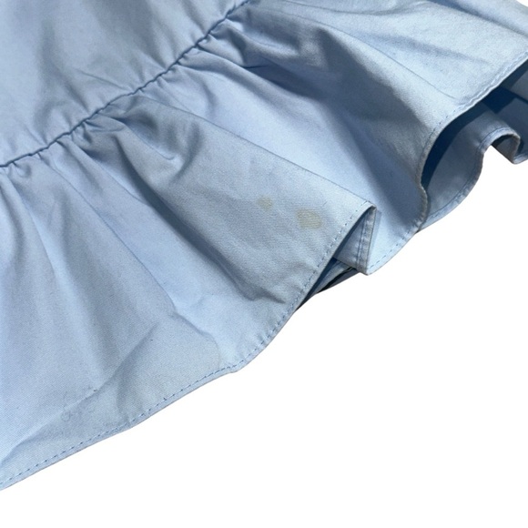 Sandro Rosalyn Colorblock Light Blue Short Sleeve Romper Women’s S - Picture 6 of 9